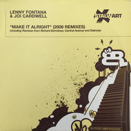 LENNY FONTANA & JOI CARDWELL / MAKE IT ALRIGHT (2008 REMIXES)