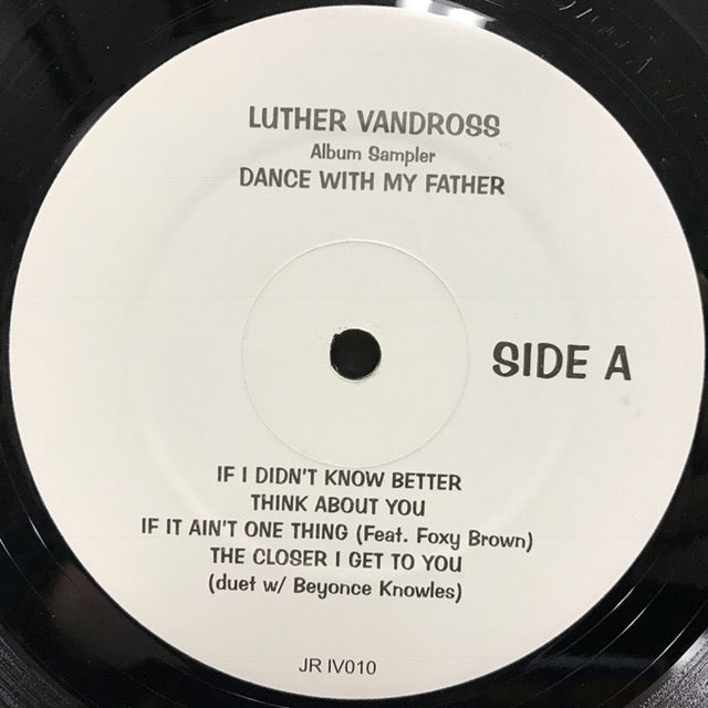 LUTHER VANDROSS / DANCE WITH MY FATHER (ALBUM SAMPLER)