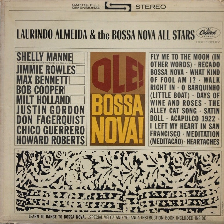 LAURINDO ALMEIDA & THE BOSSA NOVA ALL STARS / Ole! Bossa Nova