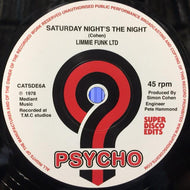 LIMMIE FUNK LTD / SATURDAY NIGHT'S THENIGHT