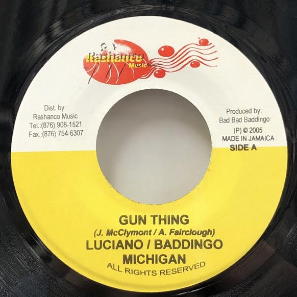 LUCIANO & BADDINGO MICHIGAN / Gun Thing