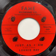 LONNIE RAY (Dan Penn) / Just As I Am / Diamonds