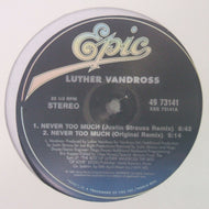 LUTHER VANDROSS / NEVER TOO MUCH