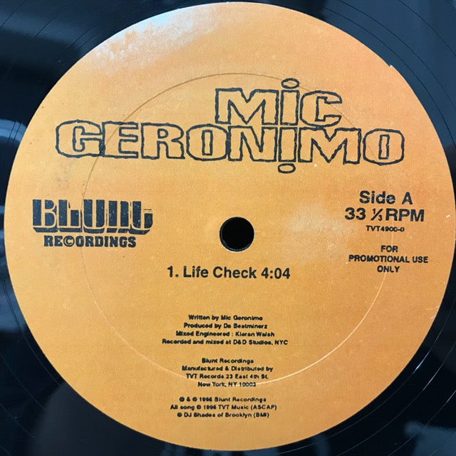 MIC GERONIMO マイク・ジェロニモ レコード 4枚セット - 洋楽