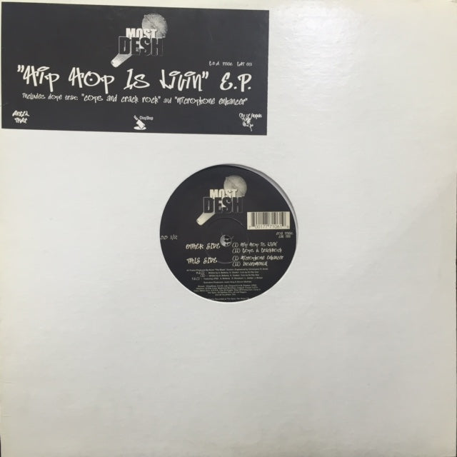 MOST DESH レア MOST DESH / HIP HOP IS LIVIN' EP – TICRO MARKET