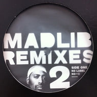 MADLIB / REMIXES VOL.2 - 1980s SATURDAY MORNING EDITION