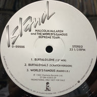 MALCOLM McLAREN & WORLD'S FAMOUS SUPREME TEAM / BUFFALO LOVE 12
