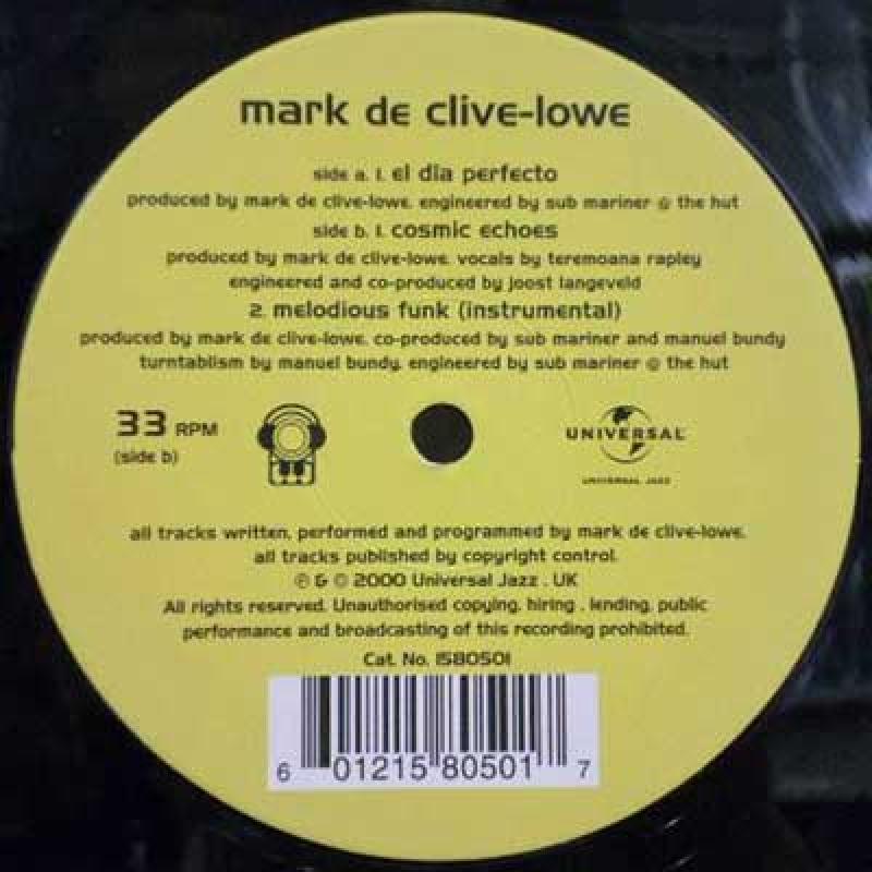 MARK DE CLIVE-LOWE / EL DIA PERFECTO – TICRO MARKET