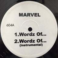 MARVEL / SAUKRATES / WORDZ OF ... / KALIFORNIA