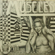 MUSCLES / ONE INCH BADGE PIN