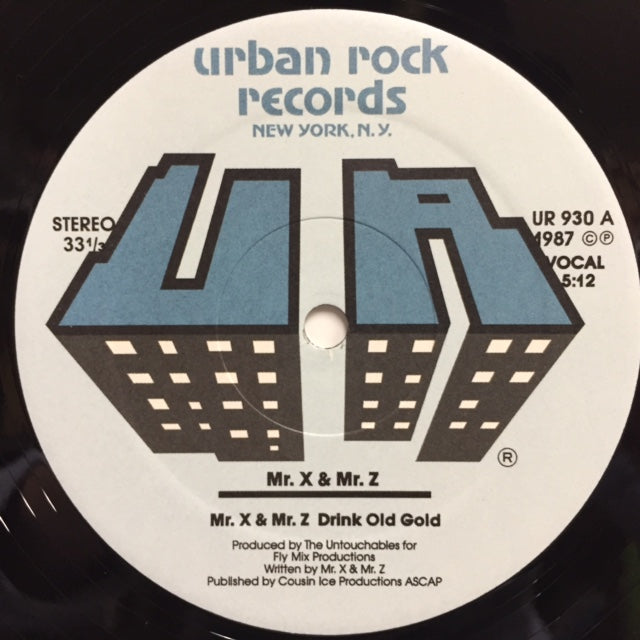 MR. X & MR. Z / MR. X & MR. Z DRINK OLD GOLD – TICRO MARKET