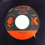 MARVA WHITNEY / THINGS GOT TO GET BETTER