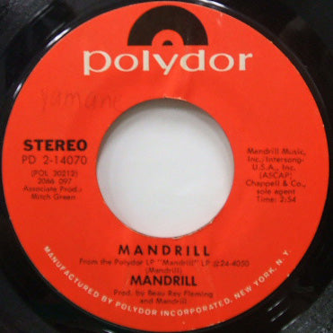 MANDRILL / MANDRILL /