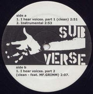 MF DOOM / I HEAR VOICES