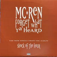 MC REN / FORGET WHAT YA HEARD
