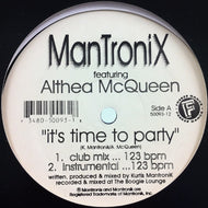 MANTRONIX / IT'S TIME TO PARTY