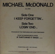 MICHAEL McDONALD / I KEEP FORGETTIN'