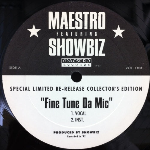 マイナーラップMaestro Fresh-Wes - Fine Tune Da Mic
