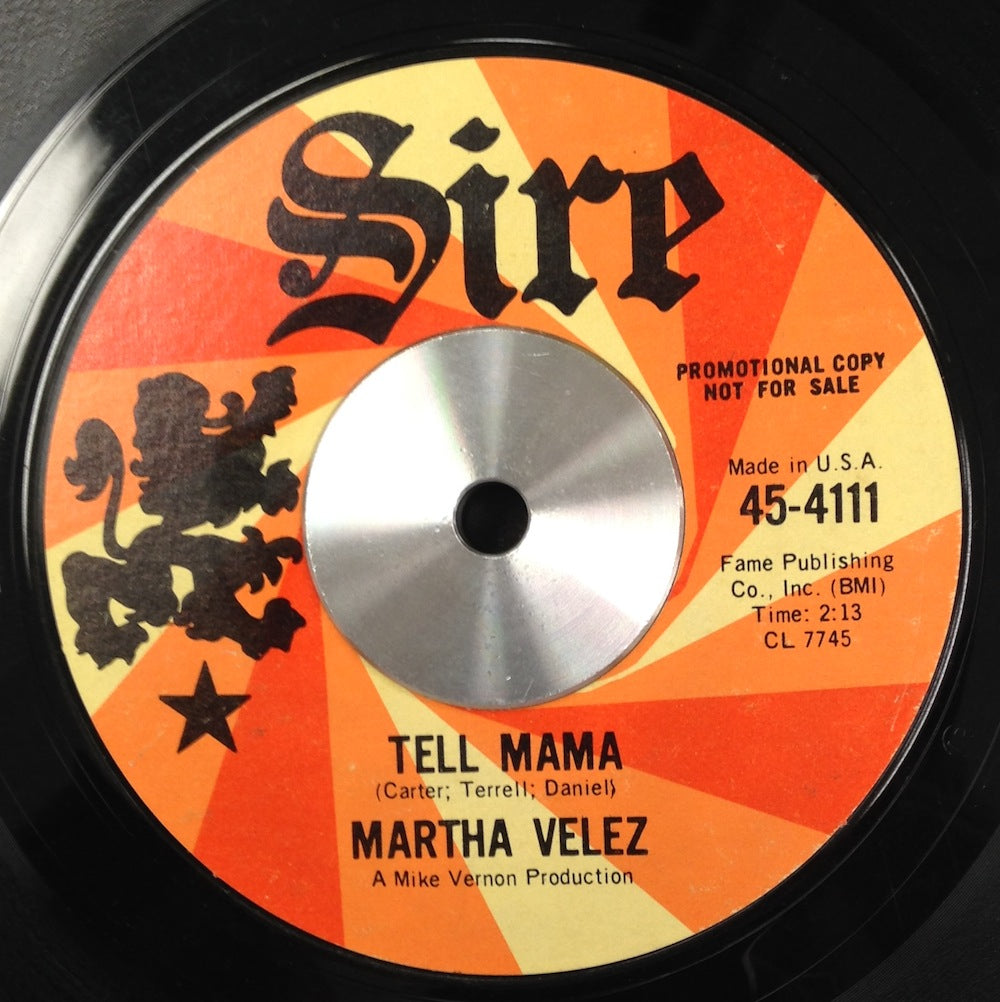 MARTHA VELEZ / TELL MAMA / SWAMP MAN – TICRO MARKET