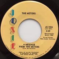 METERS / A MESSAGE FROM THE METERS