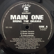 MAIN ONE / BRING THE DRAMA