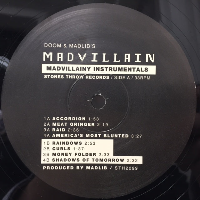 新品レコードMadvillain Madvillainy StonesThrow Madvillainy Audiophile Edition Vinyl – Stones Throw Records