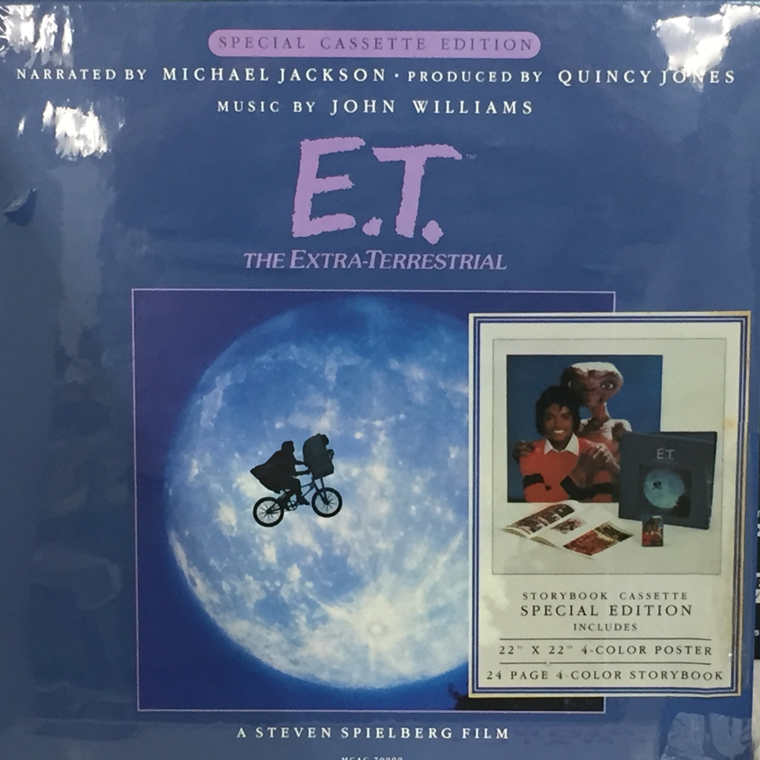 ⭐️E.T. THE EXTRA-TERRESTRIAL マイケルジャクソン⭐️LP MICHAEL JACKSON / JOHN WILLIAMS / E.T. THE EXTRA- TERRESTRIAL