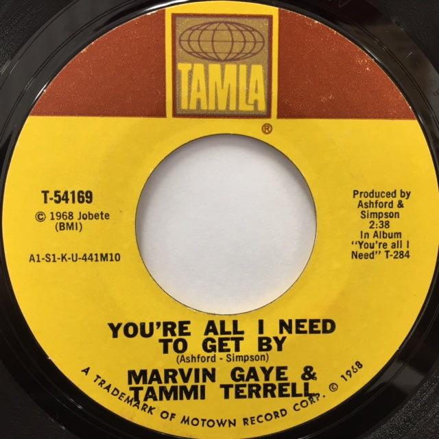 MARVIN GAYE & TAMMI TERRELL / YOU'RE ALL I NEED – TICRO MARKET