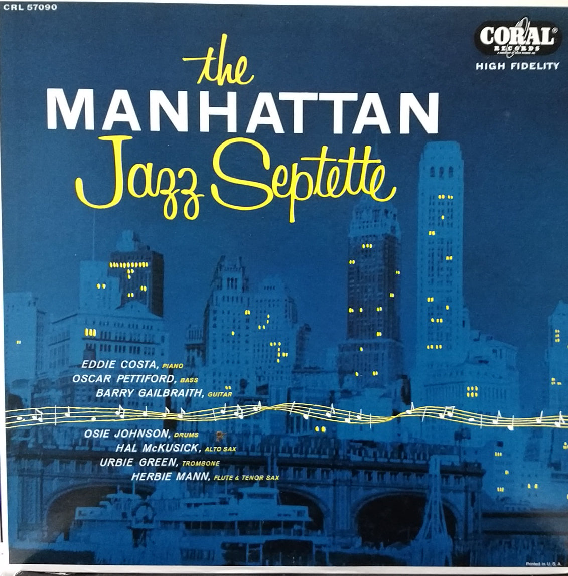 MANHATTAN JAZZ SEPTETTE / THE MANHATTAN JAZZ SEPTETTE – TICRO MARKET