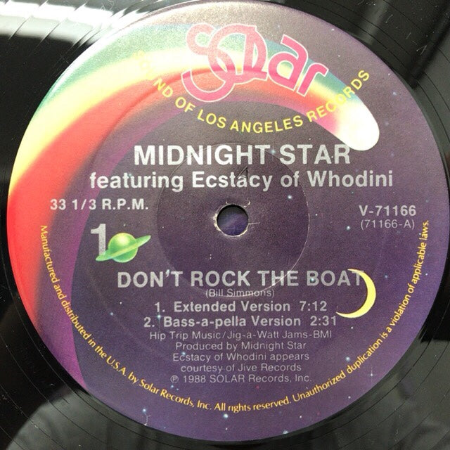 MIDNIGHT STAR / DON'T ROCK THE BOAT