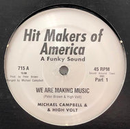 MICHAEL CAMPBELL & HIGH VOLT / We Are Making Music