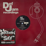 METHOD MAN / SAY