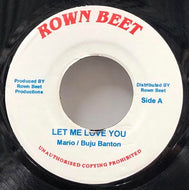 MARIO & BUJU BANTON / Let Me Love You (Reggae Remix)