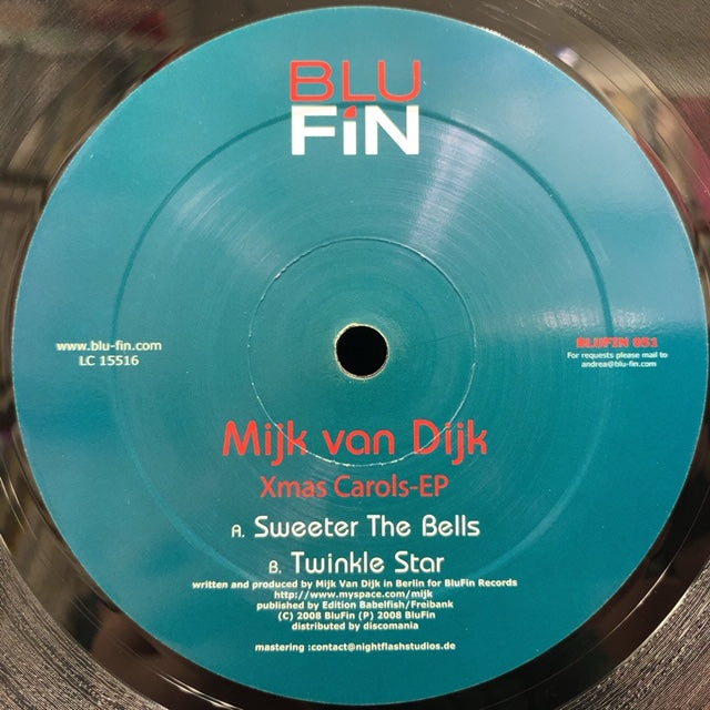 mijk van dijk レコード