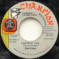 MAD COBRA / Facts Of Life