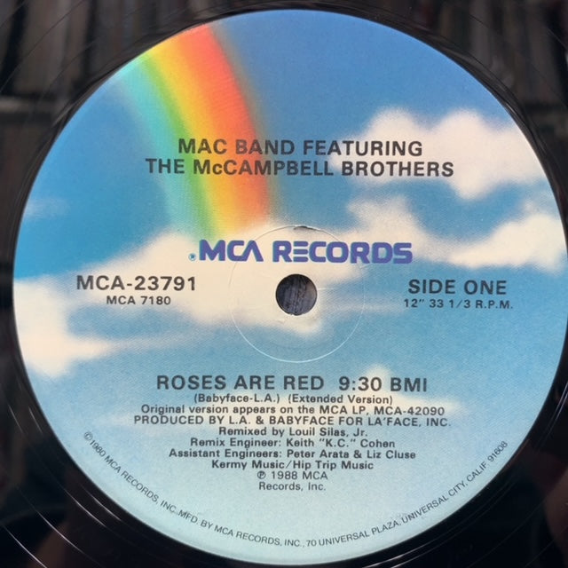 MAC BAND / Roses Are Red