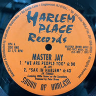 MASTER JAY / TEAM MACHINE / We Are People Too / Team Machine In The House