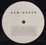 NEW ORDER / BIZARRE LOVE TRIANGLE