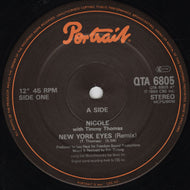 NICOLE with TIMMY THOMAS / NEW YORK EYES