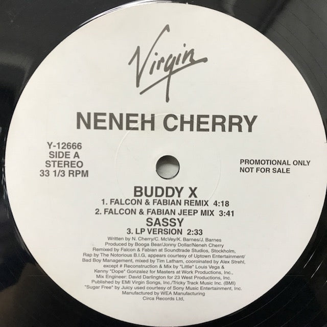 NENEH CHERRY / Buddy X / Sassy (reissue) – TICRO MARKET