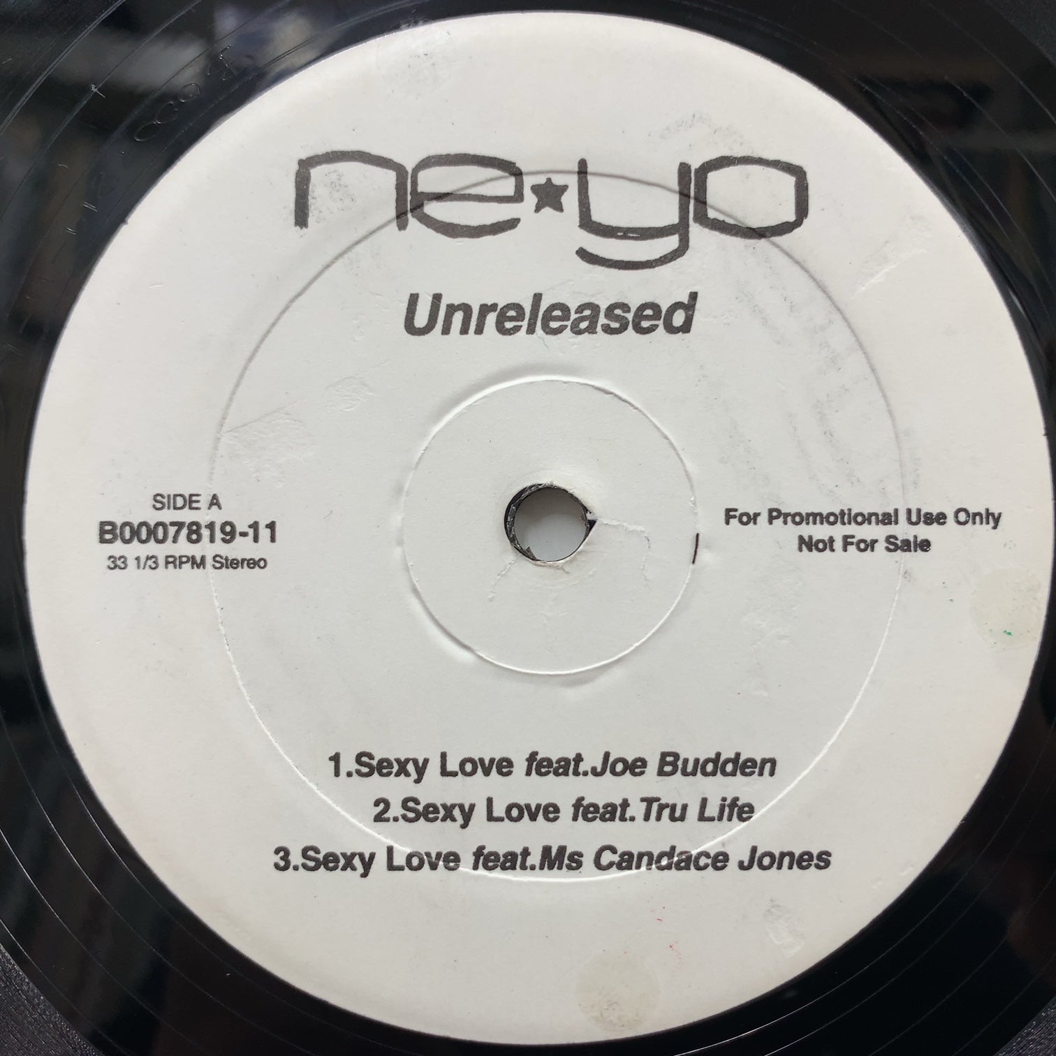 NE-YO / UNRELEASED – TICRO MARKET