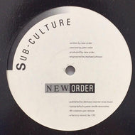 NEW ORDER / SUB-CULTURE