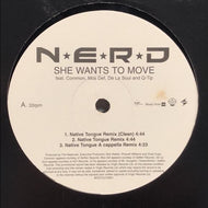 N.E.R.D. / SHE WANTS TO MOVE (Native Tongue Remix)