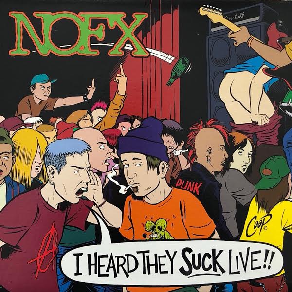 NOFX レコード2枚 NOFX / I HEARD THEY SUCK LIVE – TICRO MARKET