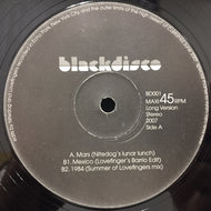 NITEDOG & LOVEFINGERS / BLACKDISCO VOL.1