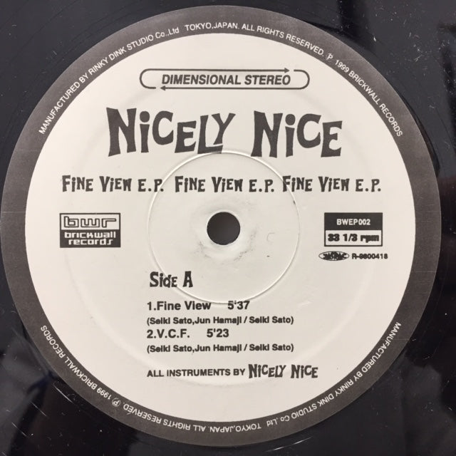NICELY NICE / FINE VIEW E.P.