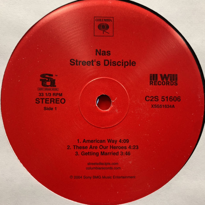 NAS / Street's Disciple (Promo, Clean)