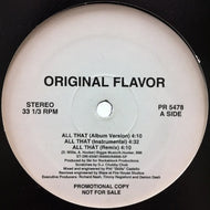 ORIGINAL FLAVOR / ALL THAT