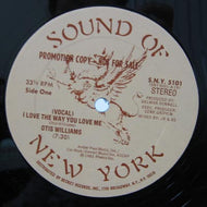 OTIS WILLIAMS / I LOVE THE WAY YOU LOVE ME / INST