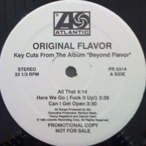 値下 超激レア Original Flavor Beyond Flavor LP ORIGINAL FLAVOR / KEY CUTS FROM THE ALBUM BEYOND FLAVOR – TICRO MARKET